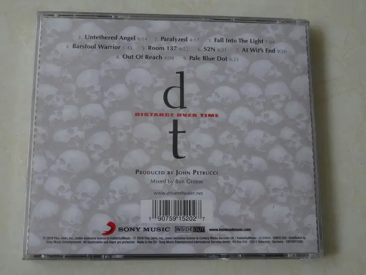 [Универсальная запись] расстояние театра мечты со временем, музыкой, CD