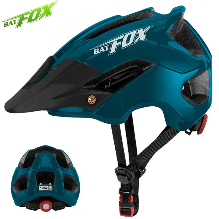 BATFOX, ультралегкий велосипедный шлем, цельный, литой, велосипедный шлем, MTB, дорожный, для езды, безопасная шапка, шлем, велосипедный шлем