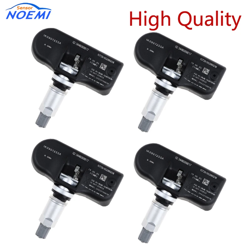 4 шт. Новый Автомобильный датчик TPMS 1K0907255A подходит для Audi Volkswagen система контроля