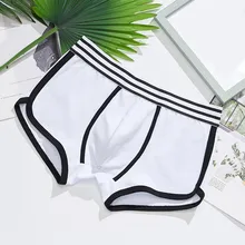 Sport Boxer Shorts Men Lounge Underwear Casual Homewear Brief Simplicity Men Fitness Pants Jogging Underpants Male Solid Panty