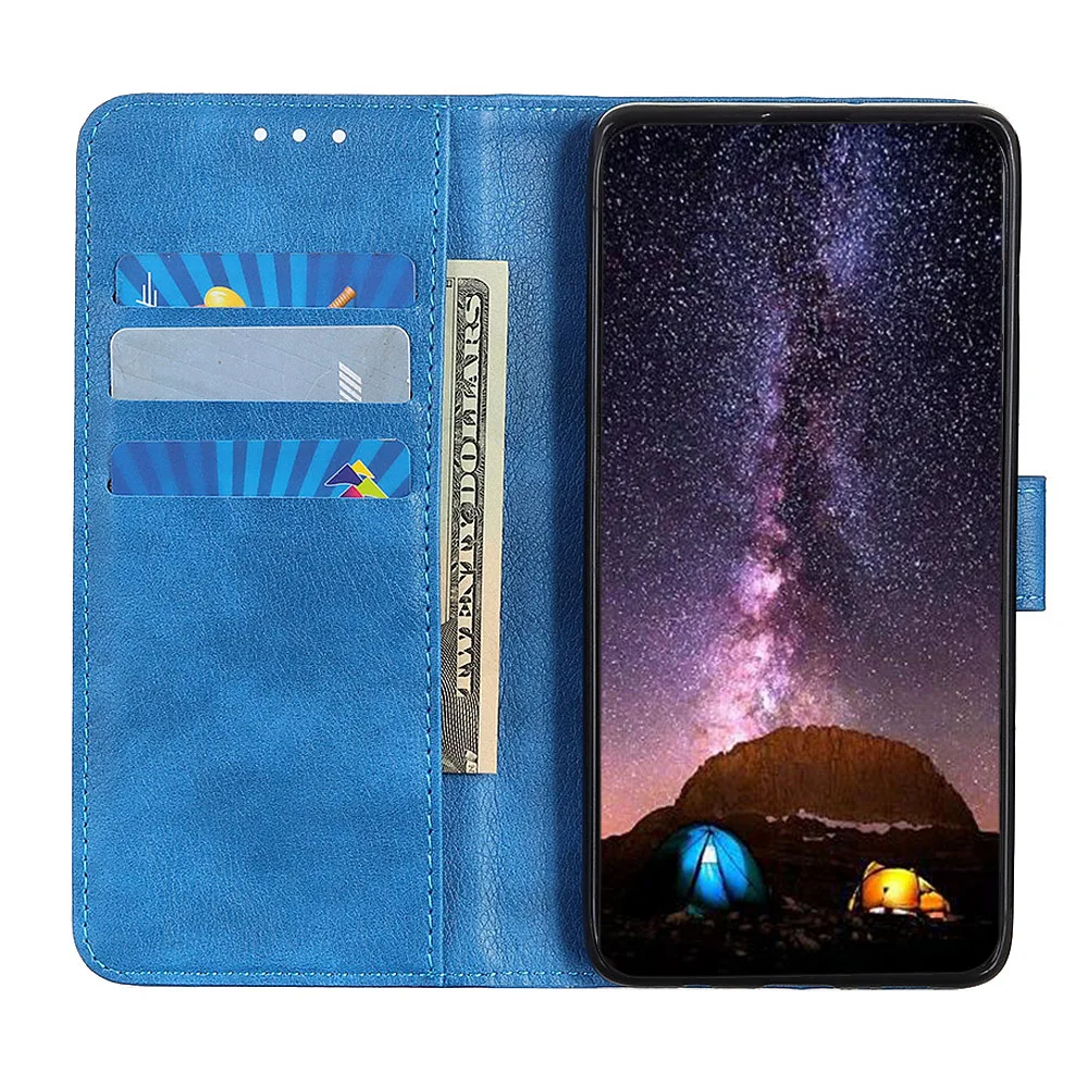Luxury Flip PU Leather Wallet Cover Case for Samsung Galaxy Note 10 Plus S10 S9 Plus A10/A10E/A20/A20E/A30/A40/A40S/A50/A70