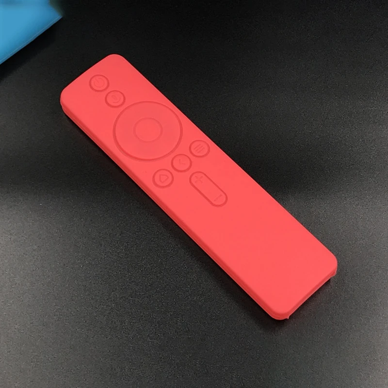 red 4A Дистанционный чехол s для Xiao mi 4a4c голосовой мягкий силиконовый защитный чехол для mi пульт дистанционного управления резиновый чехол для Xiao mi пульт дистанционного управления mi tv Box - Цвет: red 4A