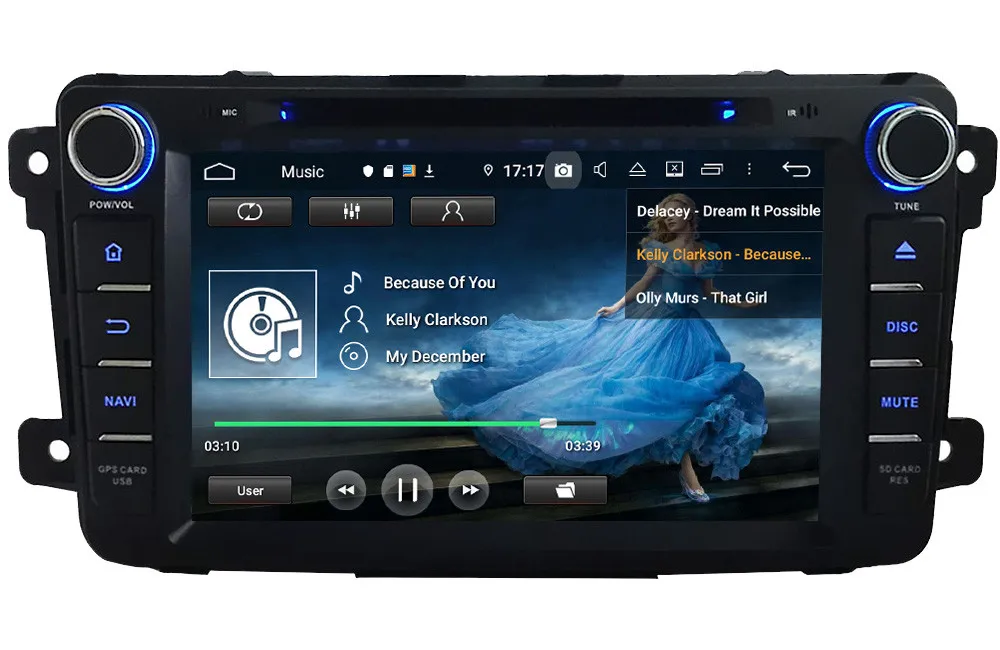 Discount Klyde IPS 4G WIFI Android 9 Octa Core 4GB RAM 64GB ROM DSP Car DVD Multimedia Player Radio GPS Glonass For Mazda CX-9 2007-2018 3