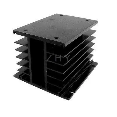 

Replacement Three-phase Solid State Relay SSR Heat Sink Black