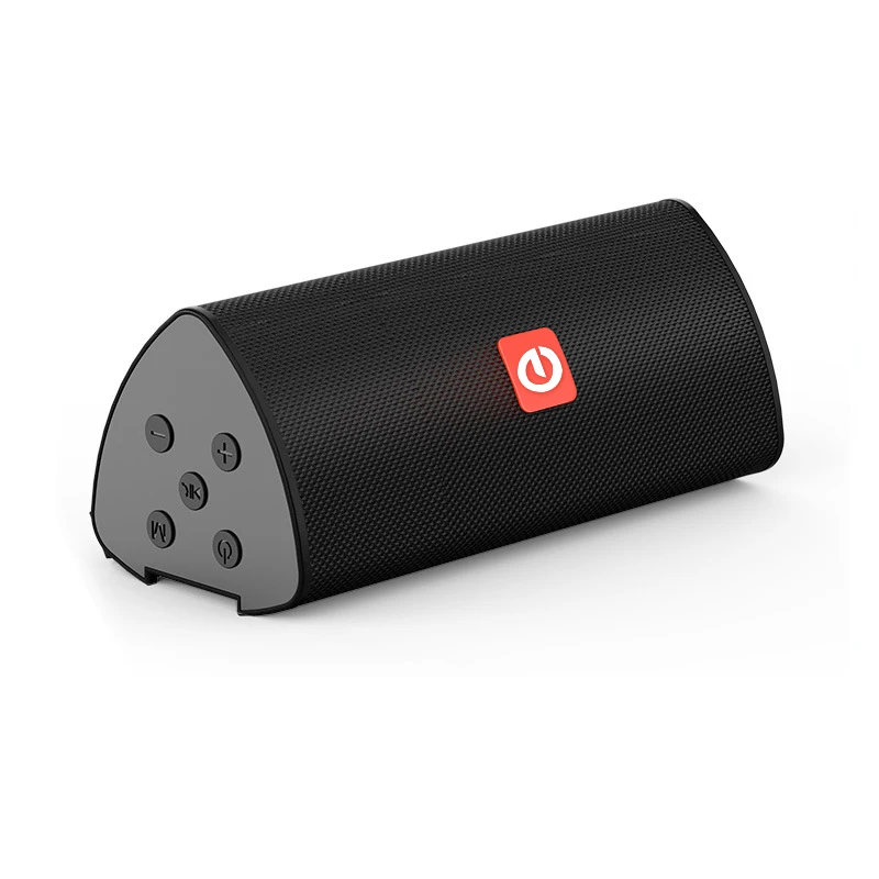 E-330, портативный Bluetooth динамик, беспроводная мини Колонка для телефона, компьютера, Открытый громкий динамик, стерео музыка, объемный бас-динамик - Цвет: Черный