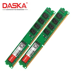 DASKA Nouveau DDR3 4 GO 2 GO 1600/1333 MHz PC3 12800/10600 Bureau Mémoire DDR 3 Carte Mère Ram DIMM 