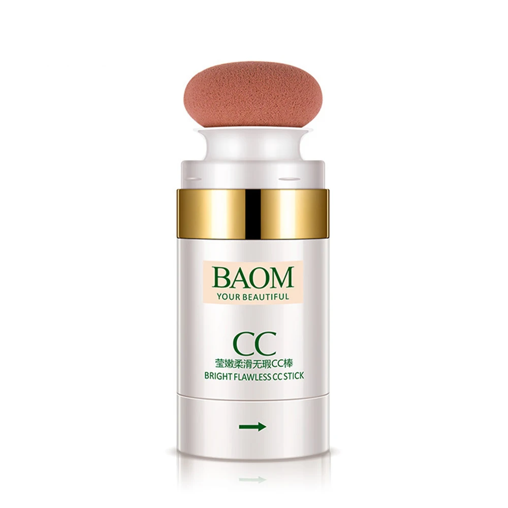 Mushroom Head CC Stick Smooth Moisturizing Concealer Cover Blemishes Even Complexion Air Cushion CC Cream TSLM2