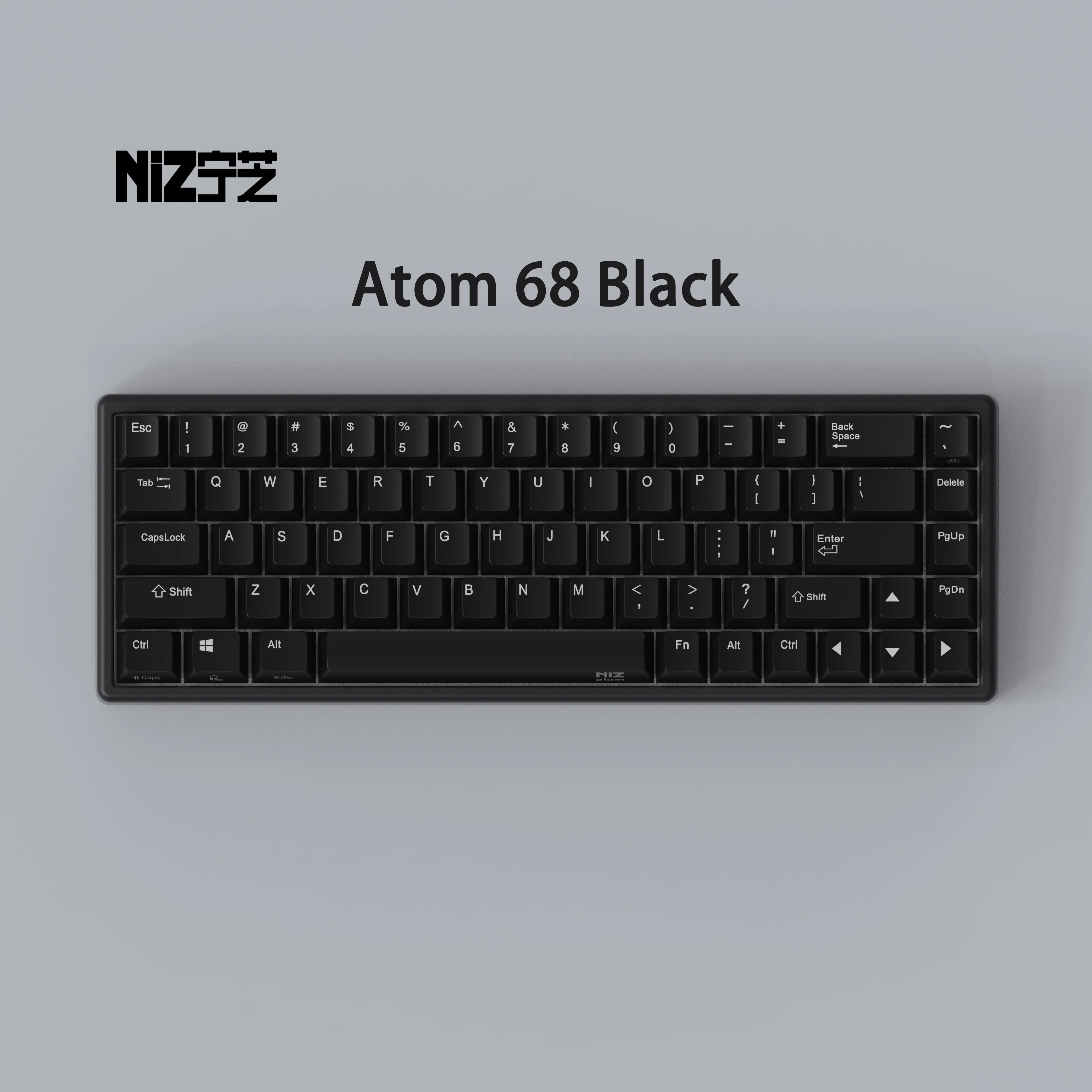 Atom68 Black Electrostatic Capacitance NIZ USB Bluetooth RGB Multi