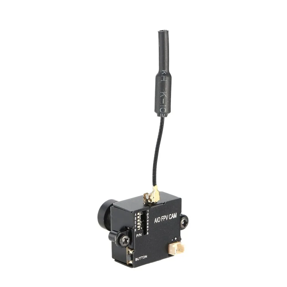 LST-S1 AIO 800TVL CMOS Мини FPV камера CAM резистор для игрушек аксессуары с 5,8G 40CH 25mW VTX 3dBi кнут антенна