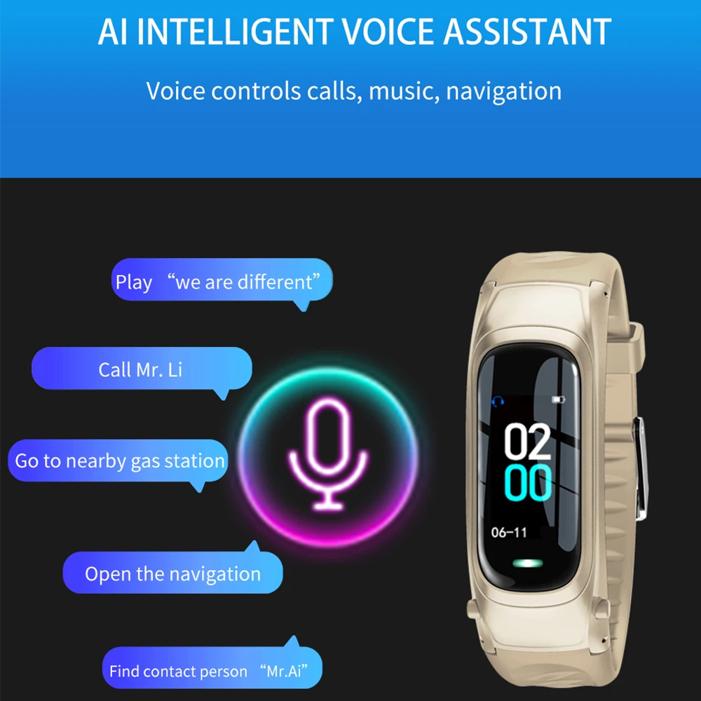Смарт-часы B9 с Bluetooth и функцией вызова, умный браслет, bluetooth-гарнитура, мониторинг сердечного ритма, Ios, Android, часы для мужчин и женщин