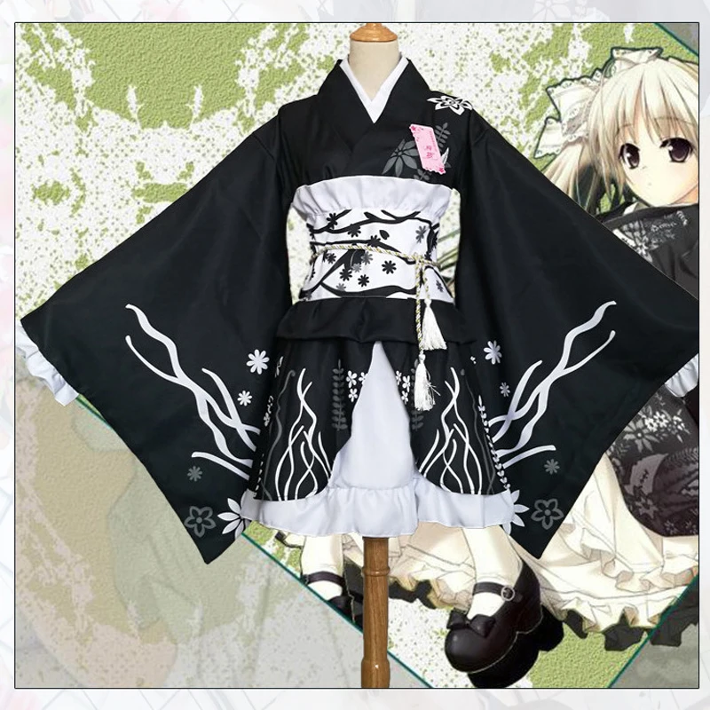 Аниме Yosuga No Sora вечерние костюмы для косплея Женские кимоно ролевых игр банный