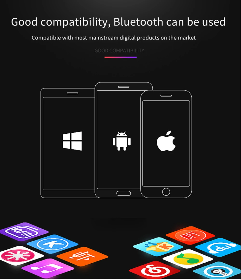 Bluetooth 5,0 Беспроводные наушники с микрофоном водонепроницаемые наушники для бега HD стерео беспроводные наушники Bluetooth для работы