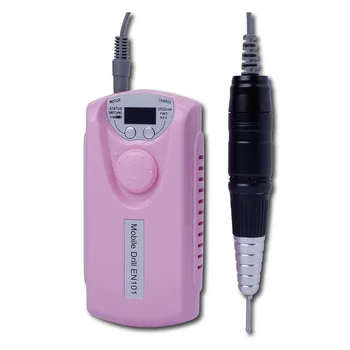 

EU Plug Rechargeable Nail Drill Portable Pedicure Manicure Machine Electric Nail Polishing Equipment Nagelfrees Machine LCD Disp