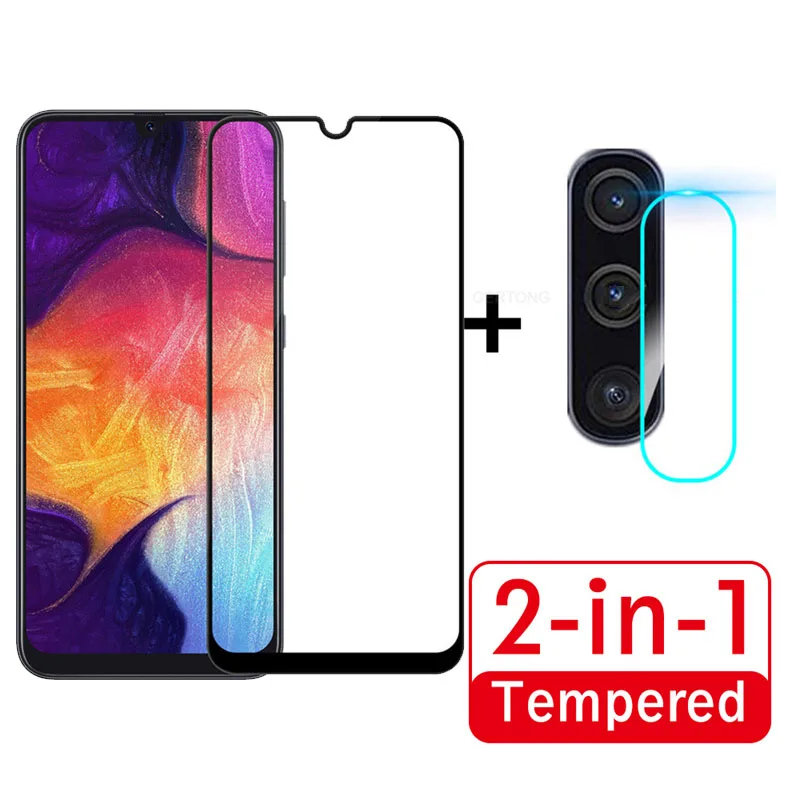 4 In 1 Tempered Glass for Samsung Galaxy  A30s A70S A20S A 10S A50s A20e Screen Protector Camera Lens A20 A30 A40 A50 A70 S Film phone screen guard