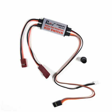 Rcexl V20 Opto Gas Engine Kill Switch for RC Model Gasoline Airplane title=