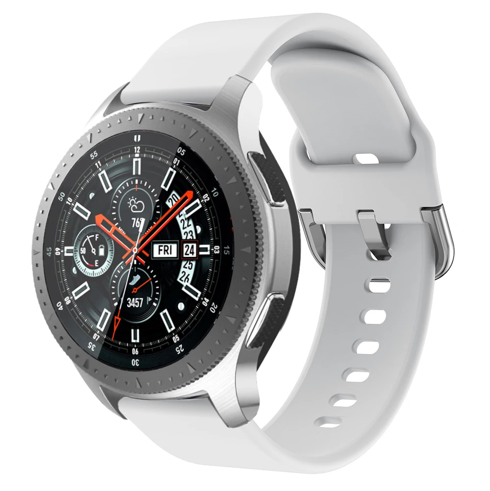 22 мм силиконовый сменный ремешок для Samsung Gear S3 быстросъемный браслет Galaxy 46 Смарт