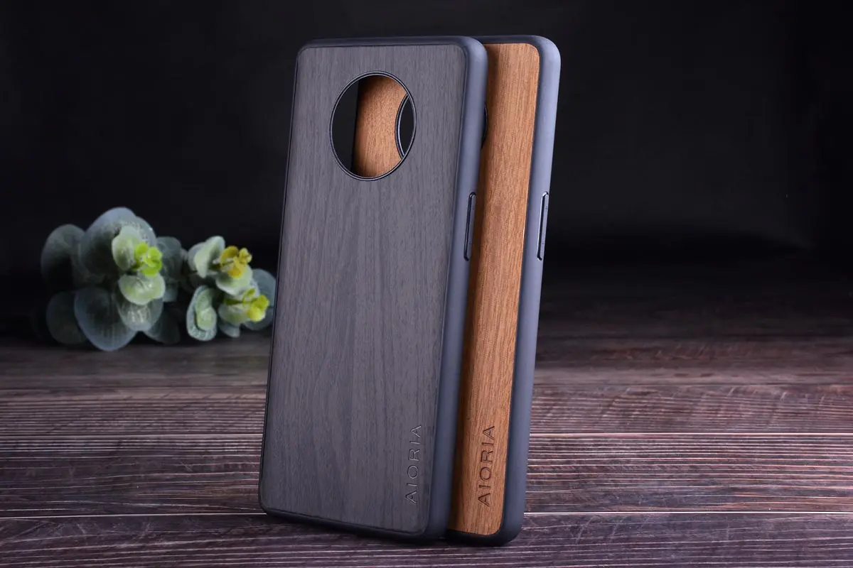 Деревянный чехол для Oneplus 7T TPU+ PC+ wood pu Кожаные чехлы coque fundas для Oneplus 7T