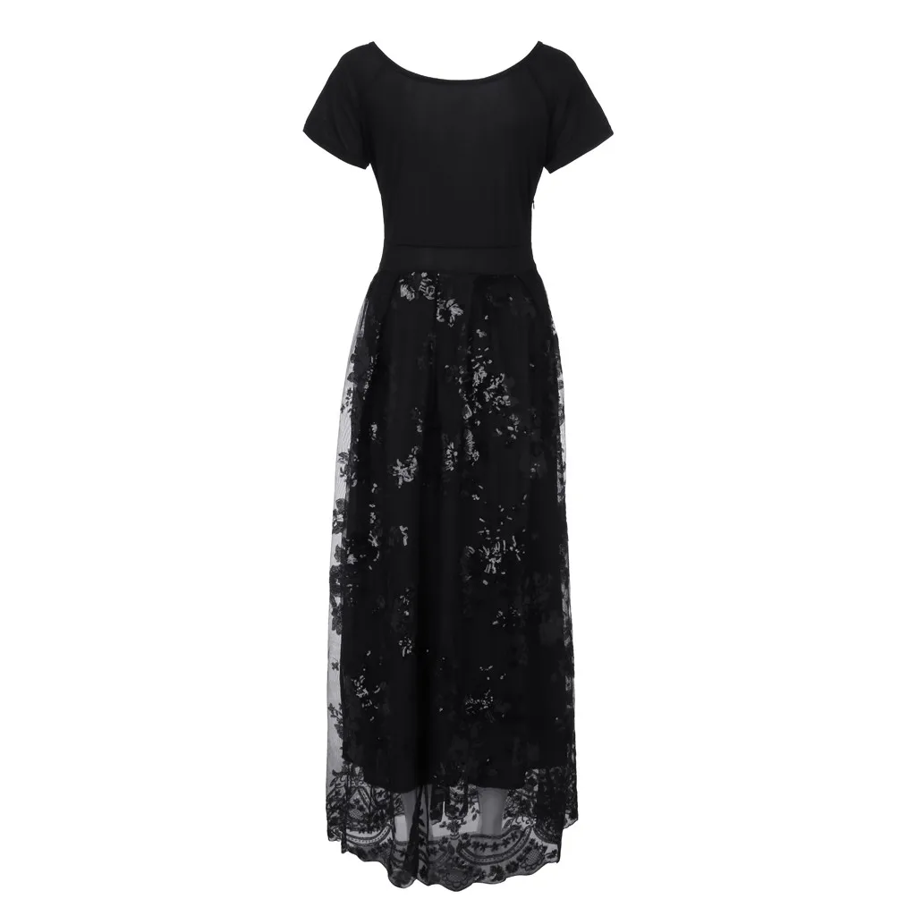 Платье Женское vestidos de verano vestido ropa mujer платья vestidos mujer robe Chris повседневное XL-5XL с коротким рукавом в стиле пэчворк Z4