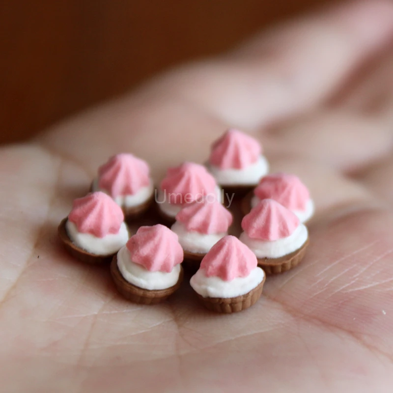 1:12 Scale Miniature Dollhouse Dessert Cookies Pretend Play Mini Macaron for BJD Doll Food Toy Kitchen Accessories Pretend Food Toys Pretend Kitchen Toys Kitchen Toys Doll House Toys