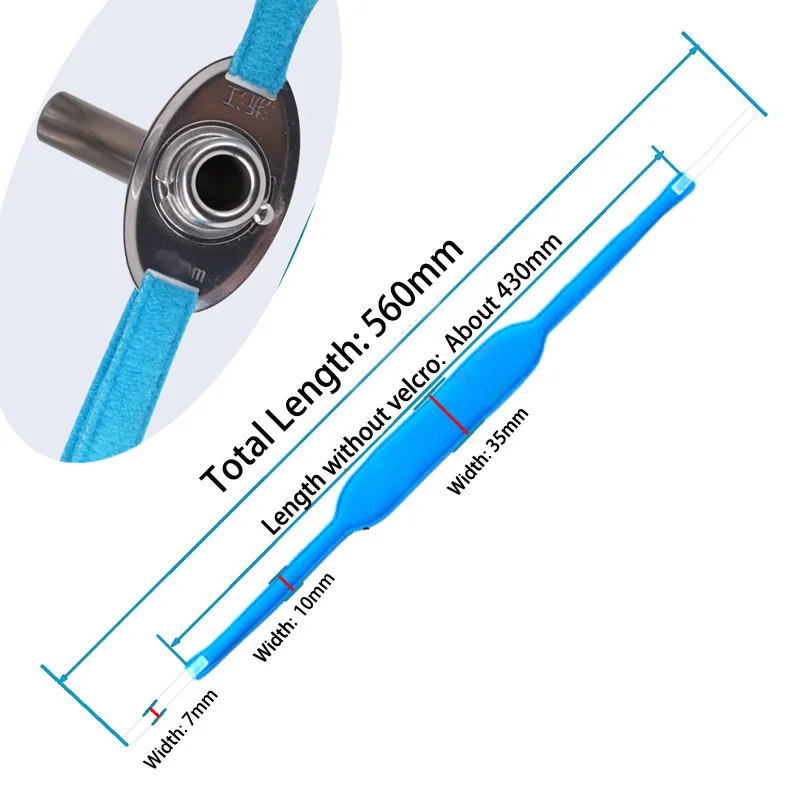 Медицинский трахеальный катетер ультра мягкая фиксация трубчатый ремень для