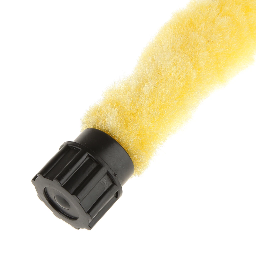 51cm Fibers Cleaning Brush Cleaner Pad Saver for Alto Saxophone Soft Yellow