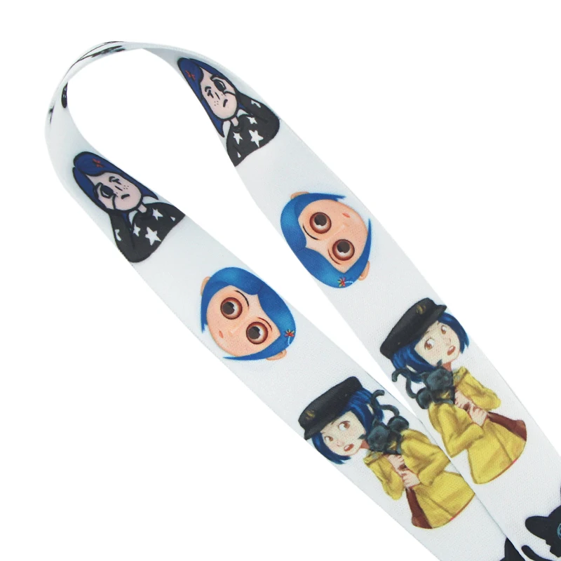 CA646 Coraline Lanyards классный шейный ремешок для ключей для мобильного телефона ID держатель для карт ремешок для ключей DIY