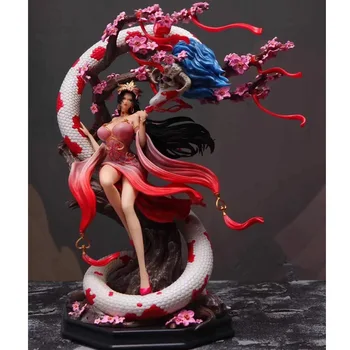 

New 30cm Anime One Piece Aurora National Wind Boa Hancock GK Statue PVC Action Figure Model Sexy Girl Collection Toys Doll Gift