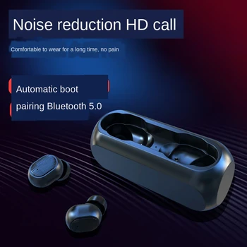 

M2 Bluetooth 5.0 Headset Binaural Stereo In-ear Mini Wireless waterproof Sports with Charging case TWS Earphones Fit for Samsung