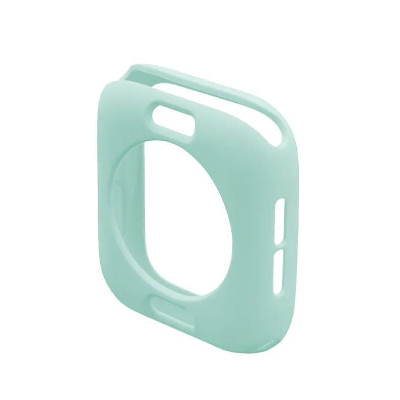 Cover For Apple Watch case 44mm 40mm 42mm 38mm 45mm 41mm accessories Silicone bumper screen Protector iWatch series 7 6 5 4 3 SE
