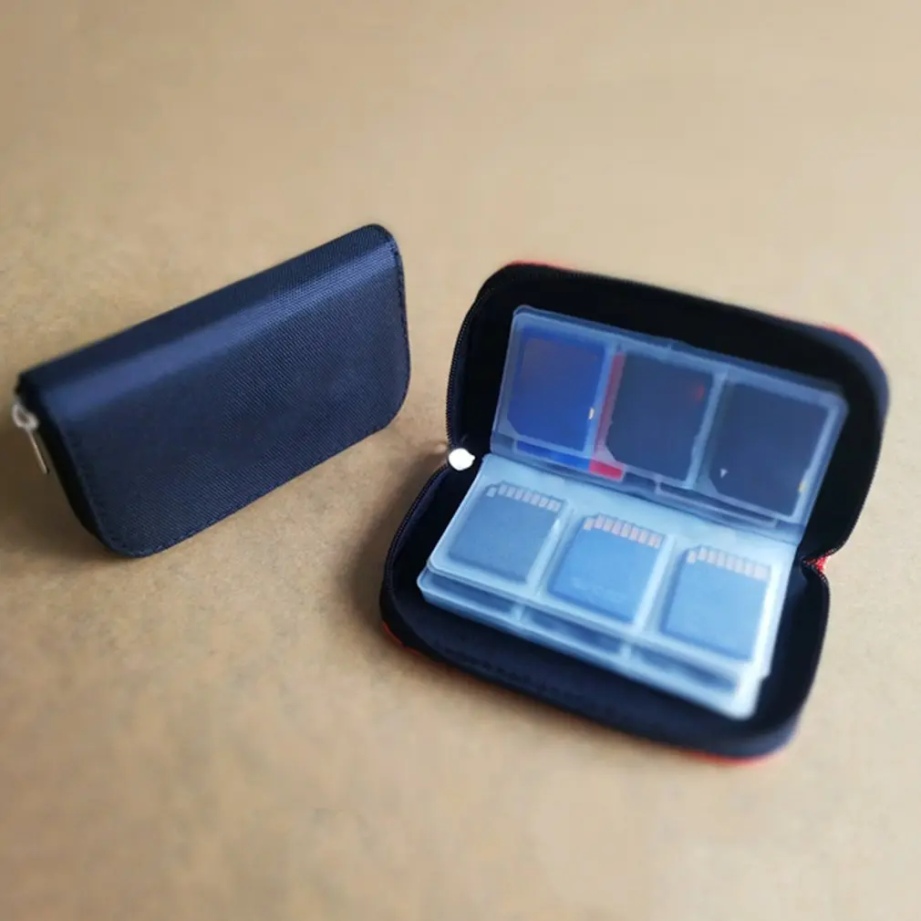 Кошелек для карт памяти 22-Micro SDHC CF SM защитный держатель для хранения чехол Чехол для карт памяти кардридер коробка для хранения