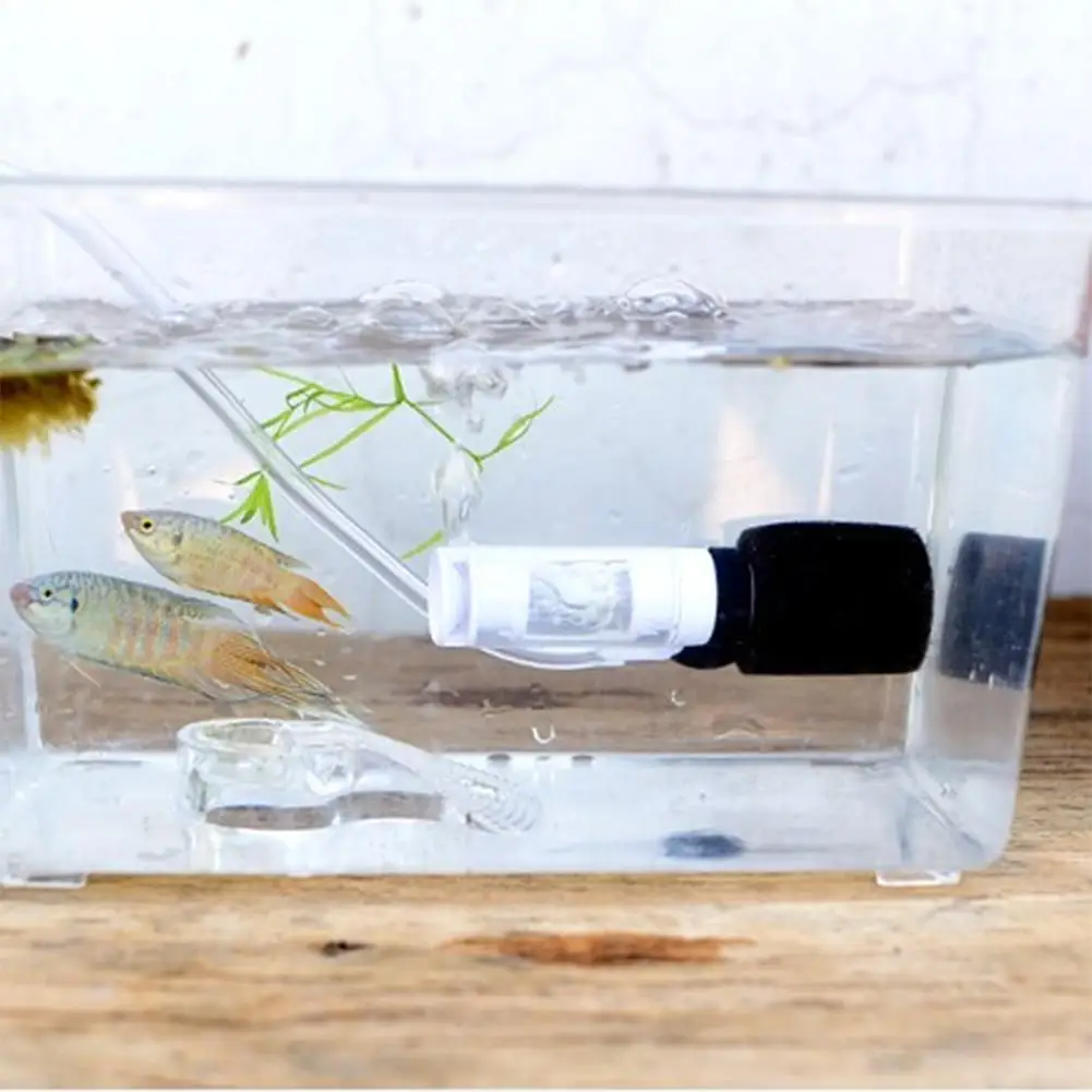 Silent Mini Water Pneumatic Filter Oxygen Pump for Fish Bowl Aquarium