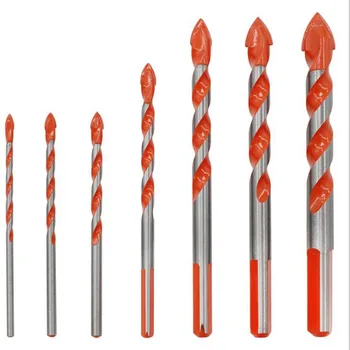 

1 Box 3-12mm Triangle Handle Alloy Multifunctional Drill BitsBlade Diameter for Electric Drill functional