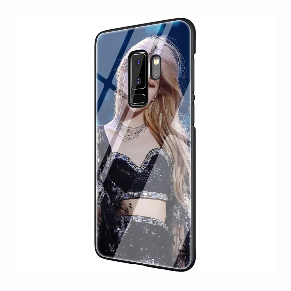 Модные BTS закаленное Стекло Телефон чехол для Galaxy S7 edge S8 9 10 Plus, Note 8, 9, 10, A10 20 30 40 50 60 70 - Цвет: G11