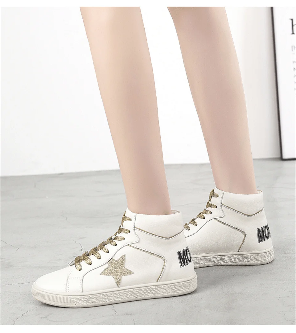 Malemonkey/ г., Size35-40-зимняя женская обувь с высоким берцем легкая повседневная обувь на толстой подошве женская обувь на плоской подошве