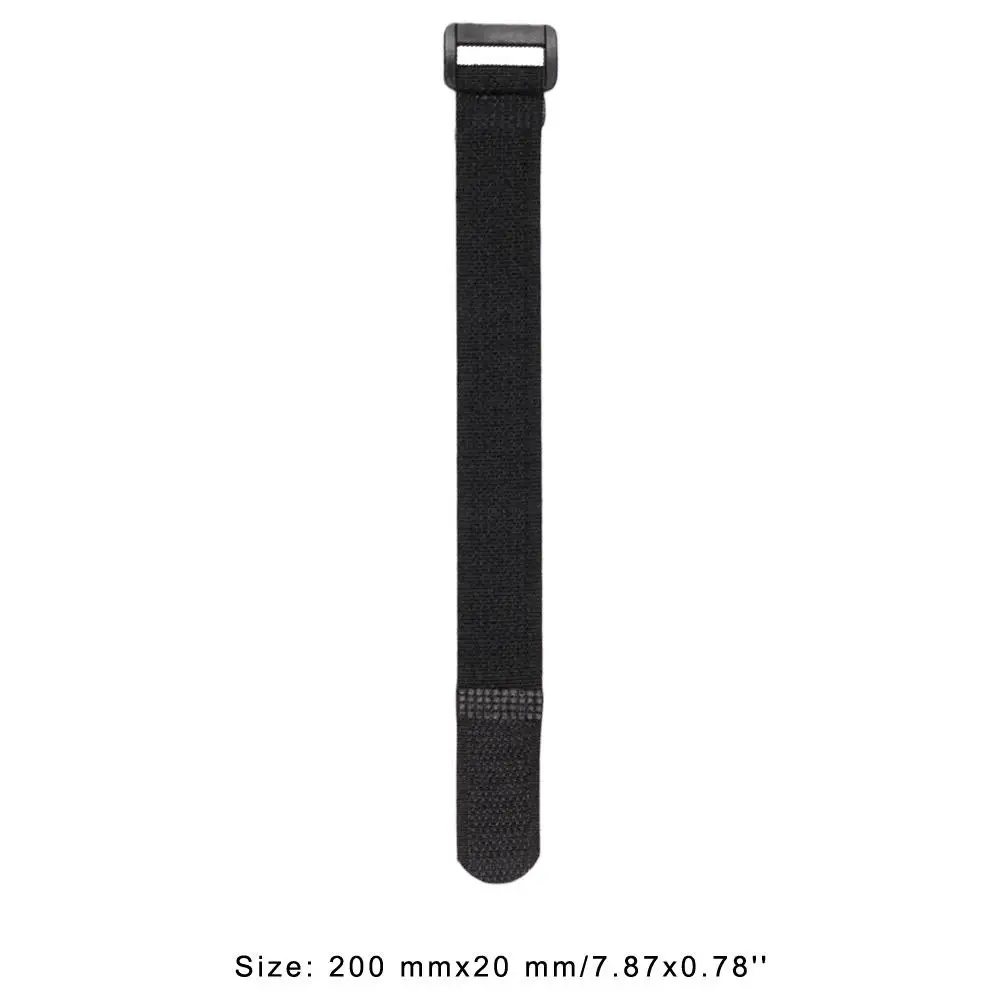 10pcs 200x20mm Fishing Rod Tie Holder Strap Fastener Hook Loop Cable Cord Ties Belt Fishing Tackle Tools Accessories fishing tools fishing accessories fishing tool fishing tackle fishing rod holder fishing rod protector