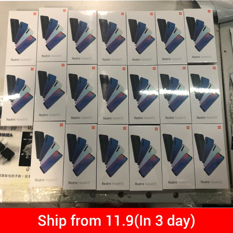  Global Version Xiaomi Redmi Note 8T 8 T 4GB RAM 64GB ROM Snapdragon 665 Octa Core 6.3'' 48MP Quad C