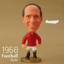 Куклы Sir Bobby Charlton 2,5 дюймов Статуэтка из смолы