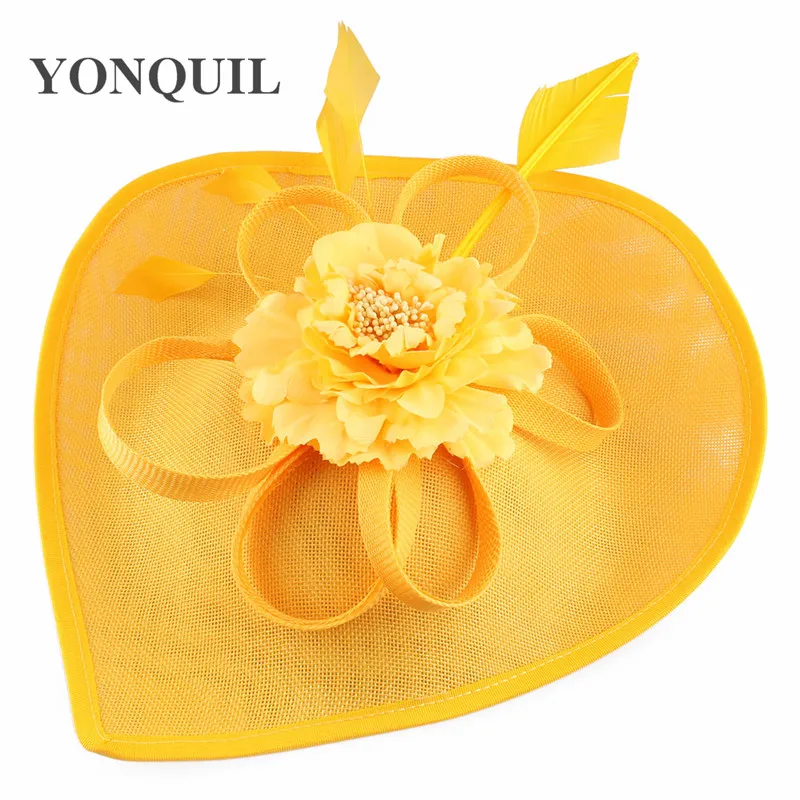 Kenducky marron вуалетки вечерние головные уборы для женщин millinery Свадебные модные головные уборы Цветочные Аксессуары свадебные женские дни головной убор