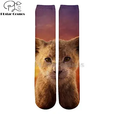 9 Plstar Cosmos the Lion King Simba Носки с рисунком 3d носки для мужчин и женщин забавные животные высокого качества носки с героями мультфильмов dropshopping-1 - Цвет: 9