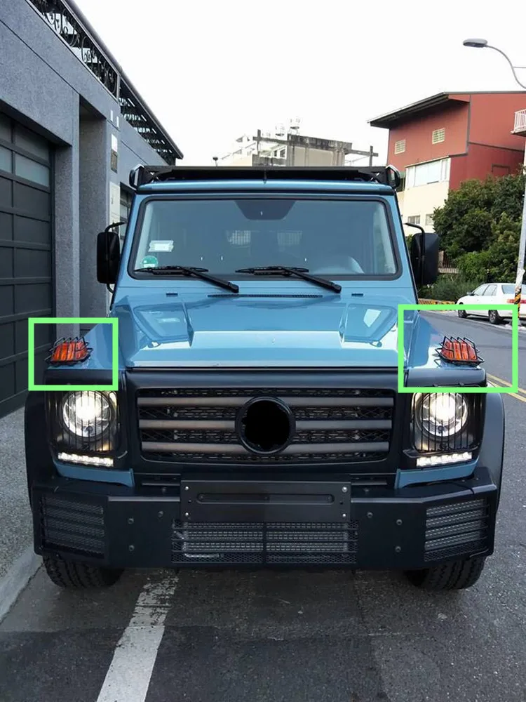G class w463 tail lights covers fit for G-class W463 G500 G55 G63 tail lamp cover for1990-2018 year body kit for cars (7)