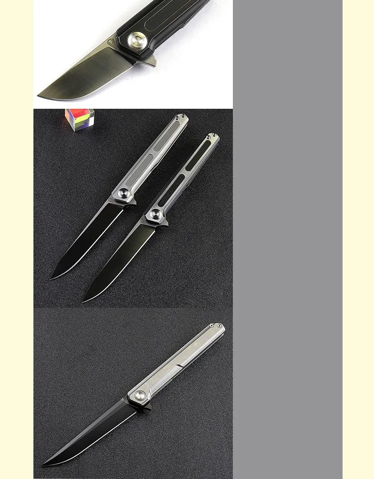 Острый складной нож для инструментов открытый спасательный высокопрочный нож для защиты M390 порошковый стальной карманный нож