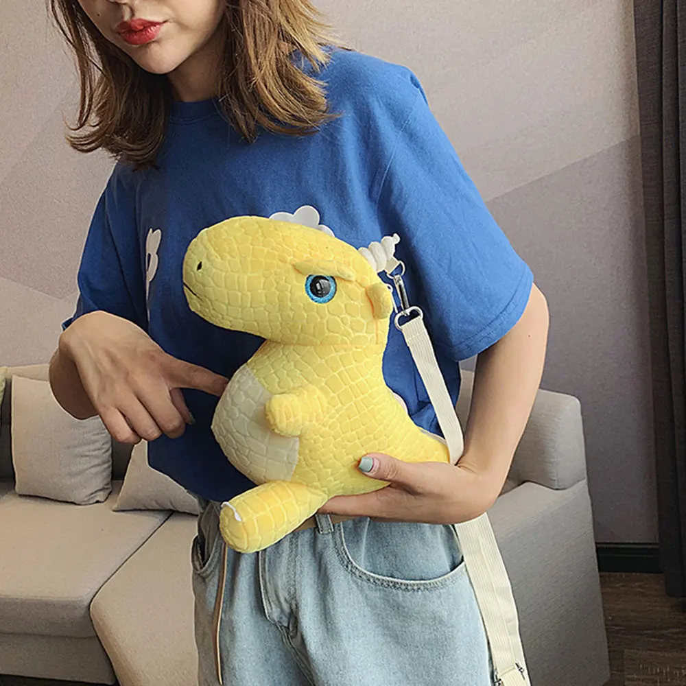 New Plush Backpack Avocado Bags Purse Shoulder Women Handbag Messenger Satchel Bag Soft Stuffed Fruits Cartoon Plush Toys