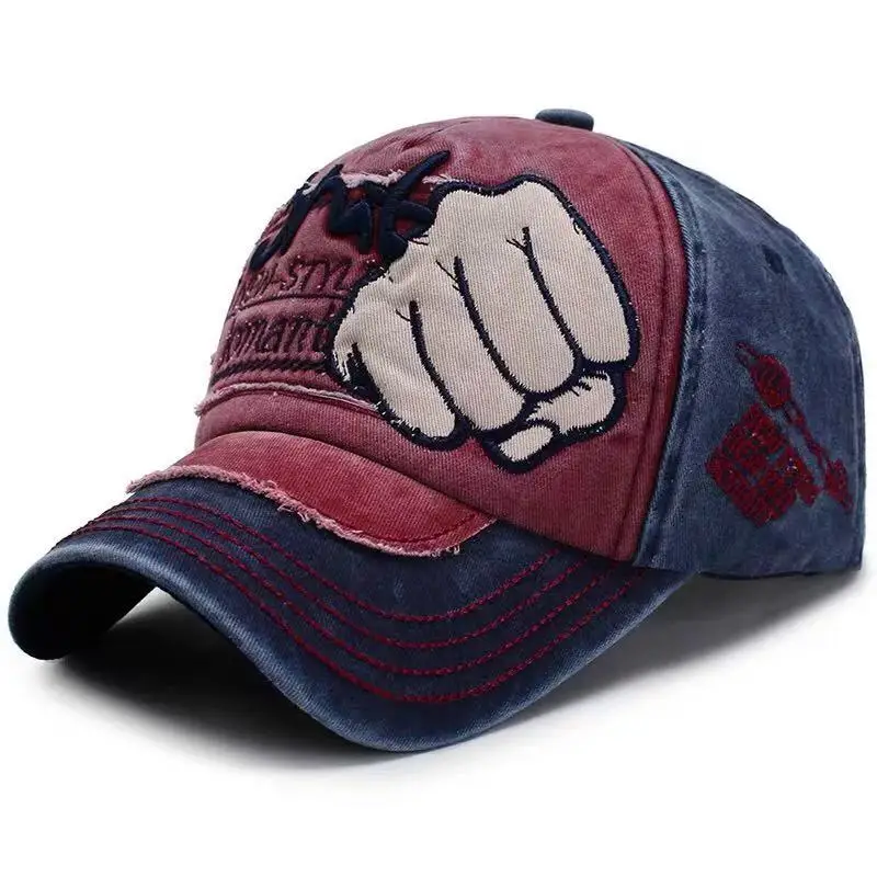 Snapback бейсбольная кепка Borduren hoed voor mannen vrouwen Katoen, повседневная сетчатая Кепка в стиле хип-хоп, Кепка унисекс, pet groothandel