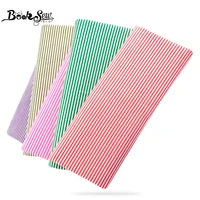 Red and White Stripes Printed 100% Cotton Fabric Fat Quarter for Beginner’s Practice Doll’s DIY Sewing Clothes Patchwork Crafts