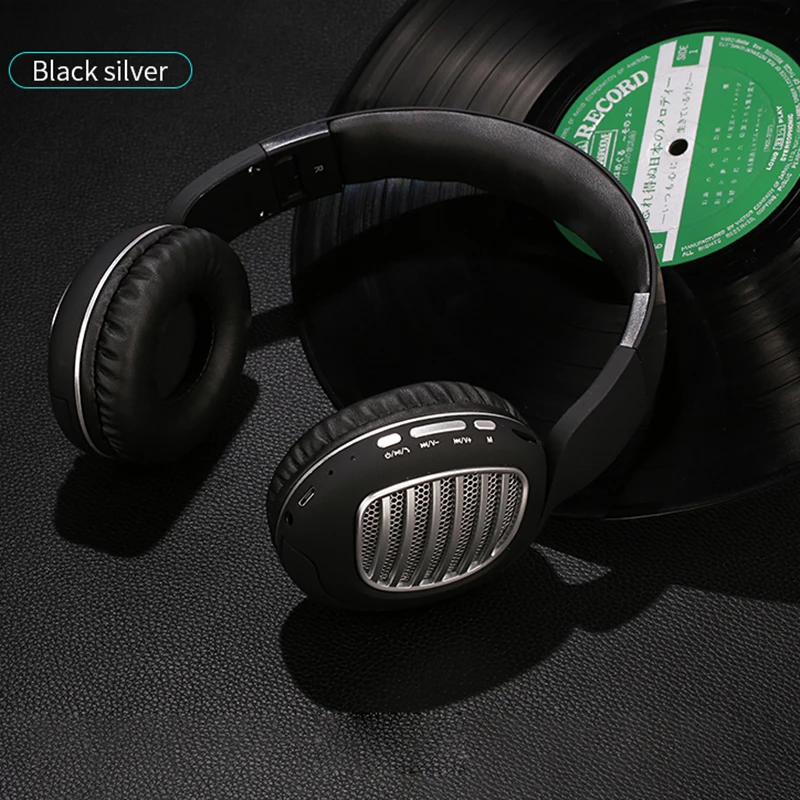 V5.0 Bluetooth наушники 3D стерео Беспроводная гарнитура фитнес складные Игровые наушники с микрофоном FM TF карта шумоподавление