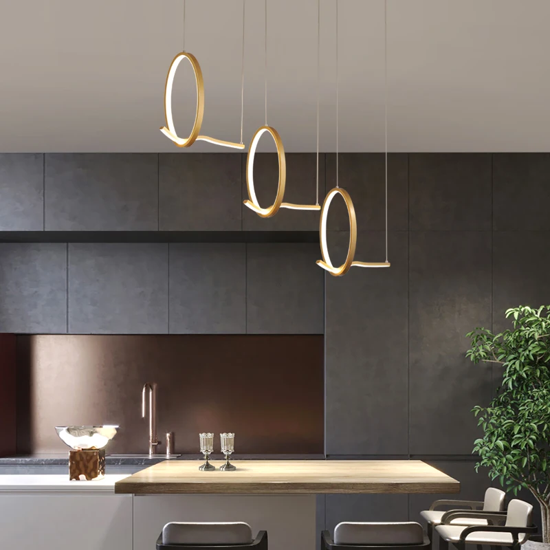 Современный Lustre Avize светодиодный светильник для офиса, столовой, гостиной, кухни 110 В, 220 В, Lustre, домашняя подвесная люстра, освещение