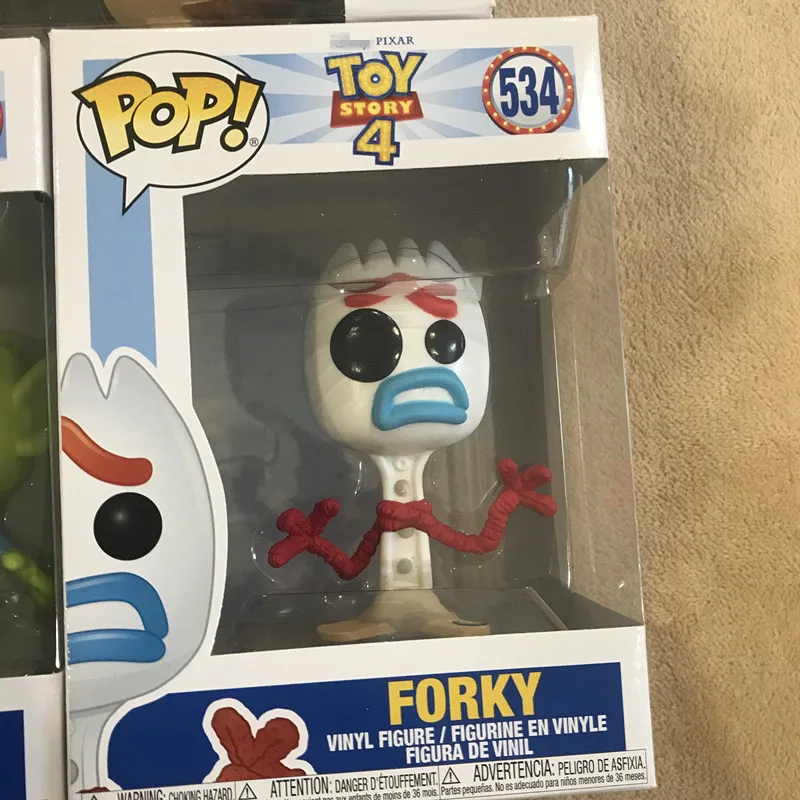 Официальный Funko pop Toy Story 4-Alien, Gabby, Forky Виниловая фигурка Коллекционная модель игрушки с оригинальной коробкой - Color: White