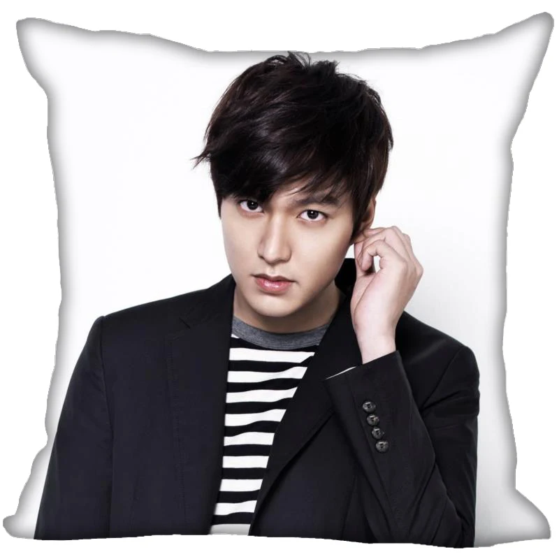 Новое поступление Lee Min ho наволочка для спальни для дома или офиса, декоративные наволочки квадратная Подушка на молнии Наволочки мягкие атласные не выцветают - Цвет: 11