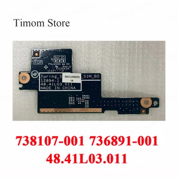 

for HP SPECTRE 13-H 13-H210DX 13-F010DX X2 PC13-H211NR SIM CARD READER BOARD PN738107-001 736891-001 48.41L03.011 for Split 13-g