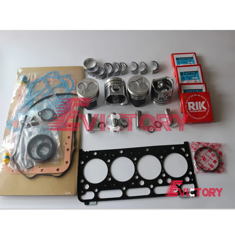 

For Kubota V2203-T V2203 rebuild overhaul repair kit piston ring 0.50MM